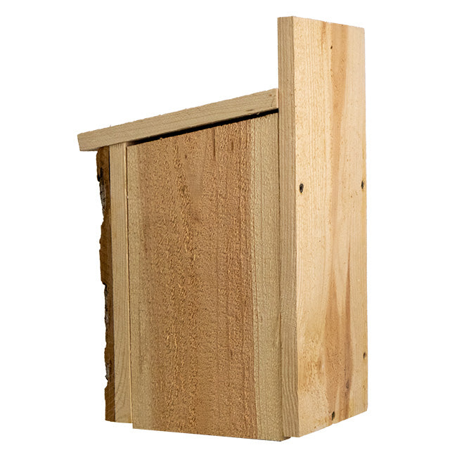 Bark Clad Bluebird Houses with "T" Post Mounts Package