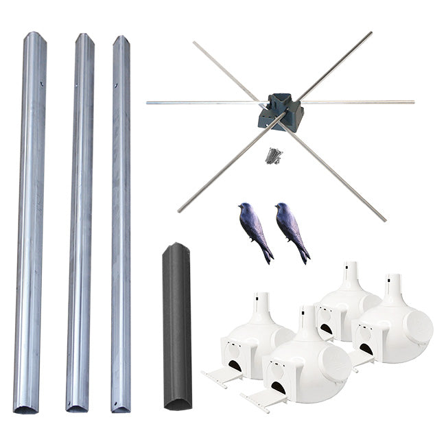 Bo Eleven Gourds with Hanging Rack and Pole Package