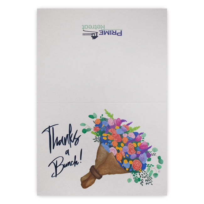 "Thanks a Bunch" Greeting Card by Prime Retreat