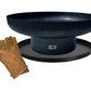 Oil-Rubbed Steel Fire Bowl w/Plate & Gloves by Prime Retreat