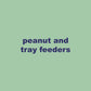 Cedar Squirrel Feeder with Peanuts by Prime Retreat