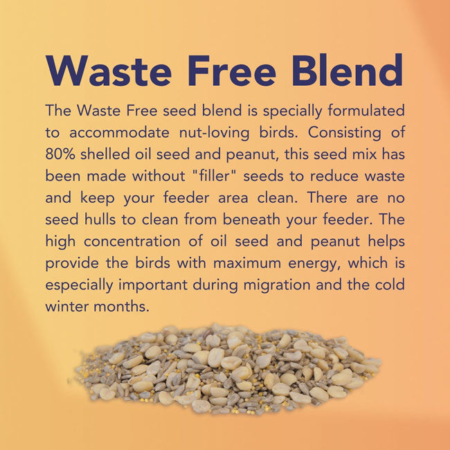 3-Month Seed Subscription, 10 lbs. Waste Free Seed Blend