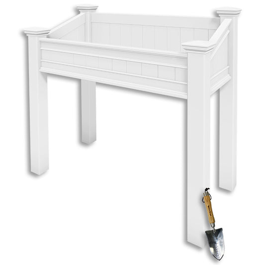 Liberty Raised Garden Bed with Trowel Kit by Prime Retreat