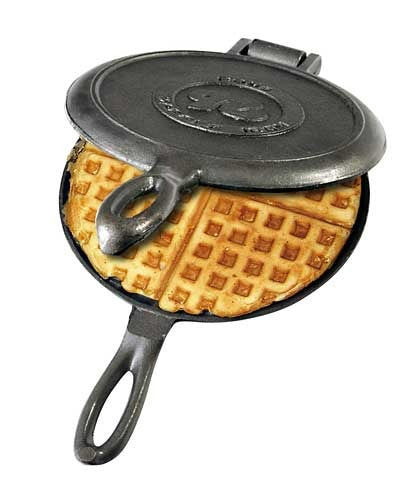 Rome Cast Iron Old Fashioned Waffle Irons, Pack of 4