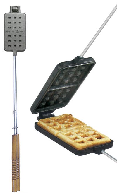Rome Cast Iron Waffle Irons, Pack of 2
