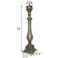 Rome Brass Gardeners Reflection Sundial w/Spindle Pedestal