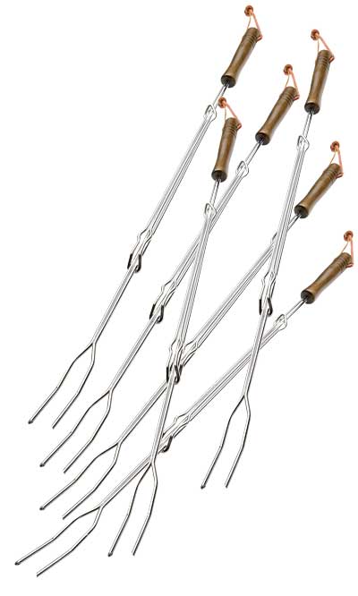 Rome Extension Roasting Fork, Pack of 6