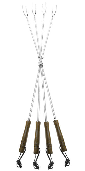 Rome Deluxe XL Extension Roasting Forks, Pack of 4