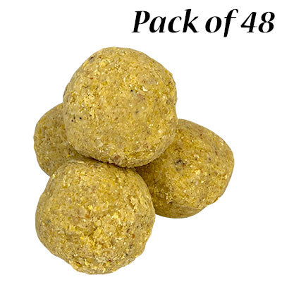 Wildlife Sciences Peanut Blend Suet Balls, 12 Packs of 4