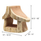 Woodmen Designs Rustic Cedar Well Shaped Bird Feeder